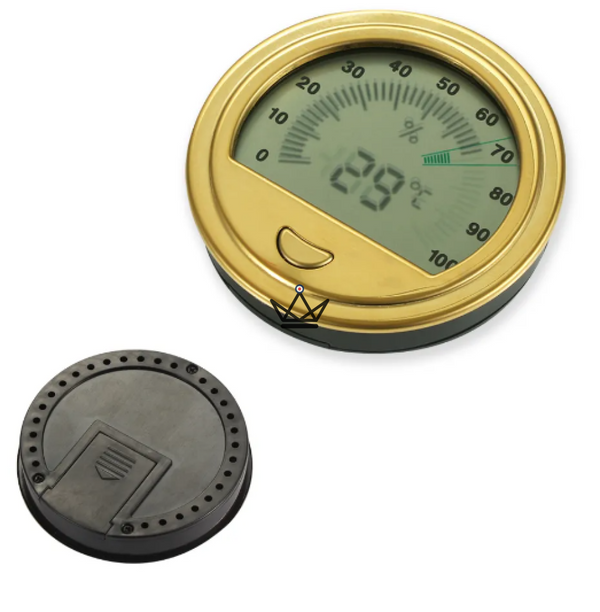 Hygromètre Électronique à Cigares - TESLA - - hygrometre - Cadeau, Noël, Anniversaire, Original - Atelier Atypique