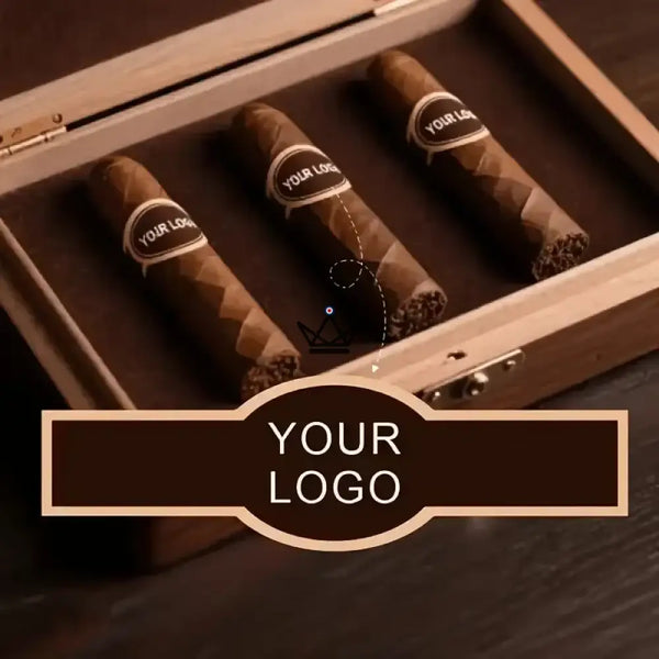 Customizable cigar labels with your logo — EMBLEM