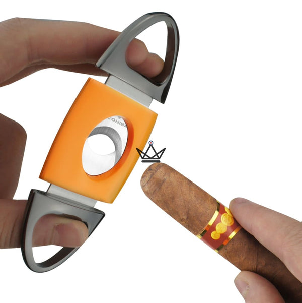 Pack Briquet et Coupe-Cigare COHIBA - REDFIRE 4 torches - - Briquet - Cadeau, Noël, Anniversaire, Original - Atelier Atypique