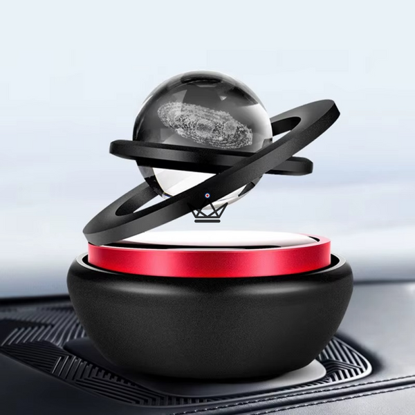 Solar-powered magnetic solar system, rotating rings - HELIA