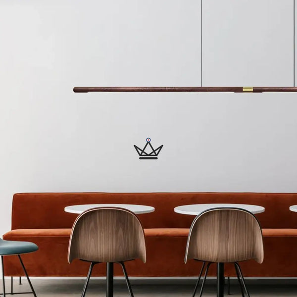 Luminaire Suspendue en Bois Massif - Wooden Rope - - luminaire - Cadeau, Noël, Anniversaire, Original, Fête des pères, fête des mères - Atelier Atypique