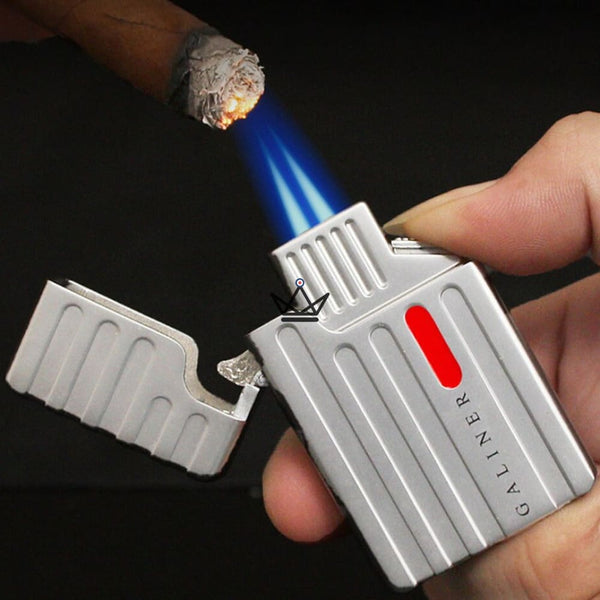 Cave à cigare de voyage en cuir - SPECTRUM STYLE - - cave a cigare - Cadeau, Noël, Anniversaire, Original - Atelier Atypique