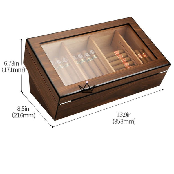 Cave à cigare - KHEOPS 100 - - Cave à cigare OUT - Cadeau, Noël, Anniversaire, Original - Atelier Atypique