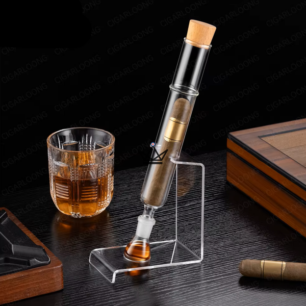 Infusio Cristal — whisky & cognac cigar infuser