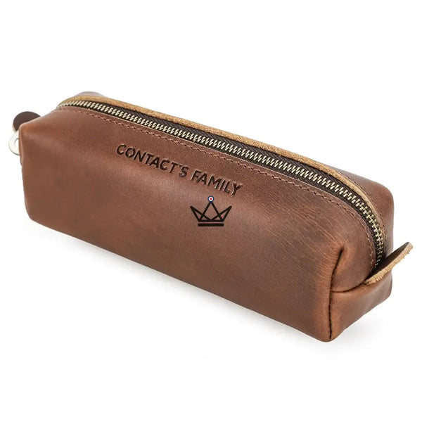 Customizable Leather Pouch - Pens & Glasses - VOYAGEUR Orion – 5/9