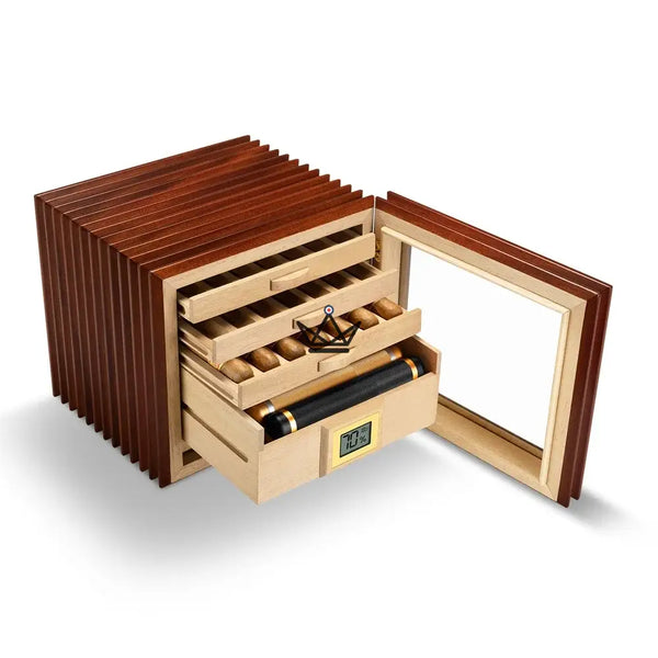 Cave à cigare - Édition Ariston - - cave a cigare - Cadeau, Noël, Anniversaire, Original, Fête des pères, fête des mères - Atelier Atypique