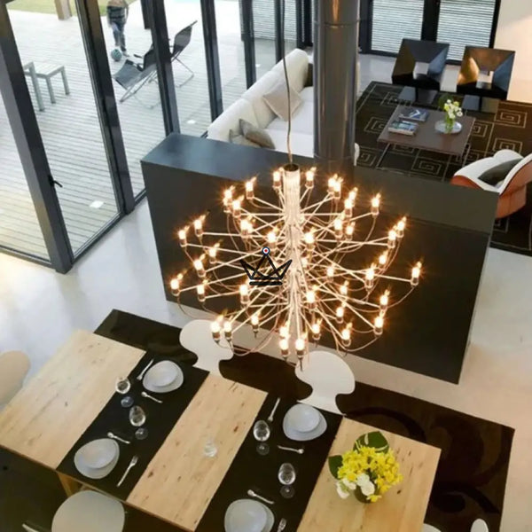 Luminaire Lustre Plafonnier - Stellar Orion - - luminaire - Cadeau, Noël, Anniversaire, Original, Fête des pères, fête des mères - Atelier Atypique