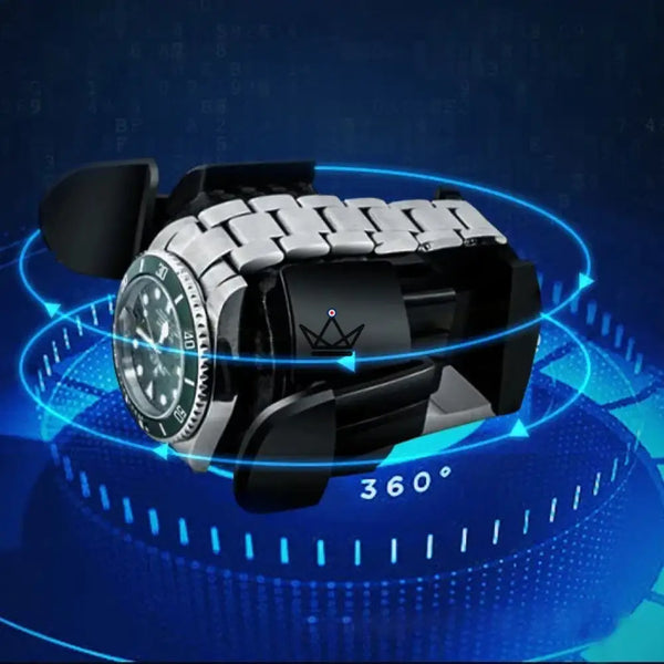 Remontoir de Montres Automatiques Prestige – Winder Lux - - Remontoirs - Cadeau, Noël, Anniversaire, Original, Fête des pères, fête des mères - Atelier Atypique