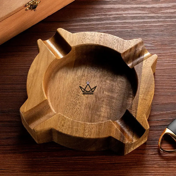 Cendrier 4 cigares - Trinidad Wood - - cendrier - Cadeau, Noël, Anniversaire, Original - Atelier Atypique