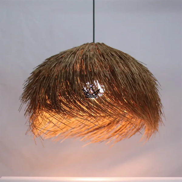 NIDO Pendant Light — Dried Rattan, Bohemian Dome – 6/9