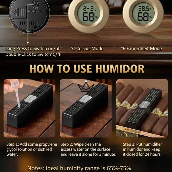 Cigar Humidor & Accessories - Keeper Heritage