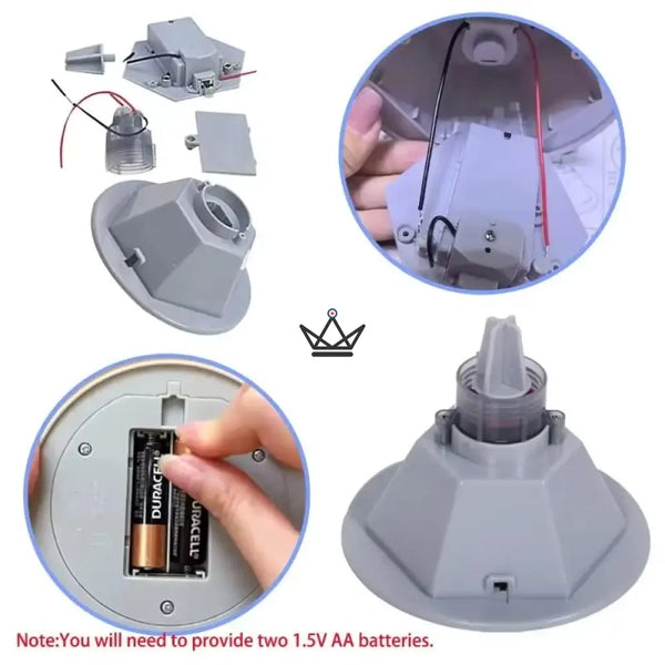 DIY tornado kit, motorized whirlpool simulator — TORNADO