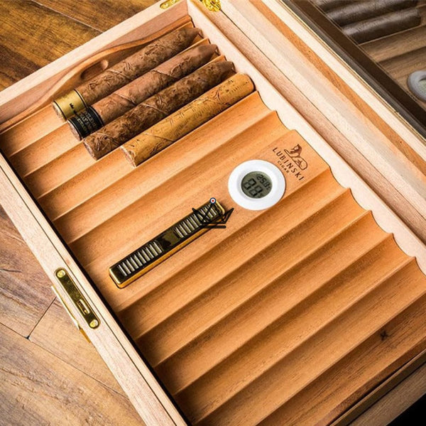 Cave à Cigares - PRINCE ARTHUR - - Cave à cigare - Cadeau, Noël, Anniversaire, Original - Atelier Atypique