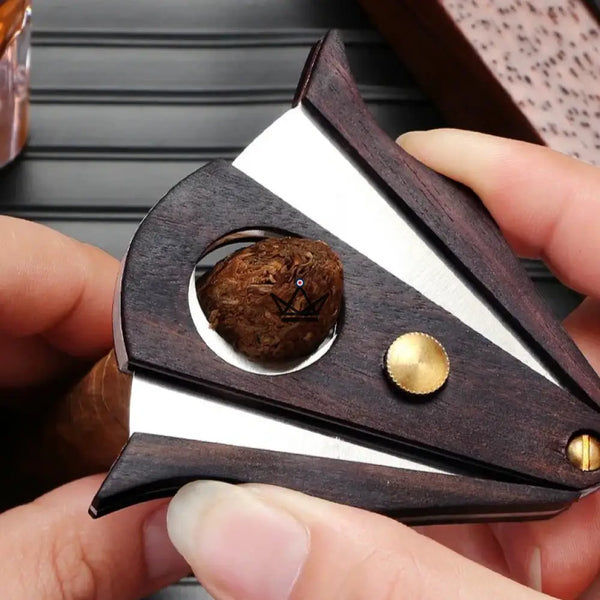 Coupe-Cigare - Wood Original - - coupe cigare - Cadeau, Noël, Anniversaire, Original, Fête des pères, fête des mères - Atelier Atypique