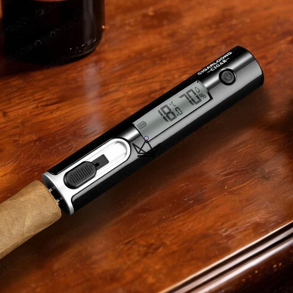 Digital Cigar Hygrometer with Probe - Hygro Probe —