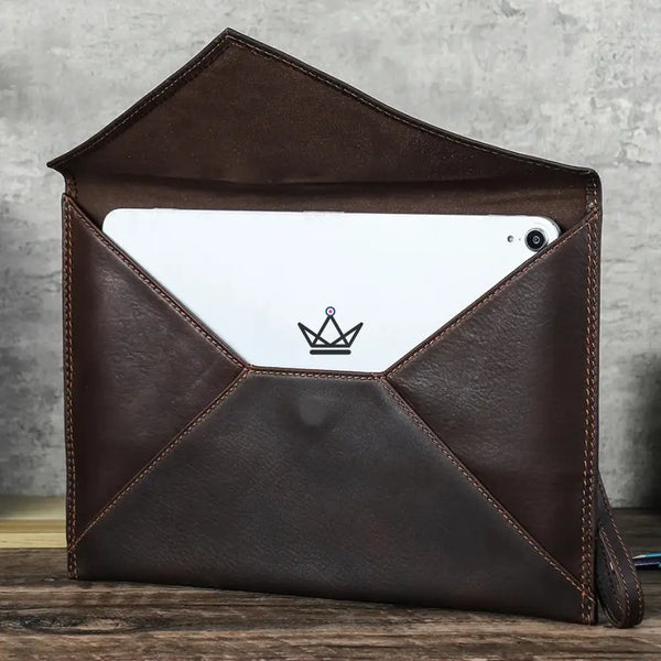 Housse pour MacBook personnalisable en cuir – Voyageur Memento