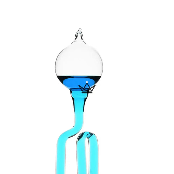Glass Franklin's boiling point, blue liquid that boils in your hand — HEAT