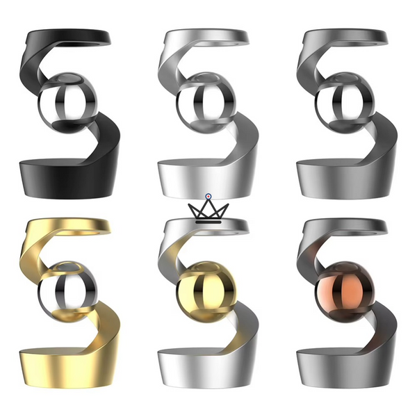 Zinc alloy visual levitation desk spinner - AXIOME