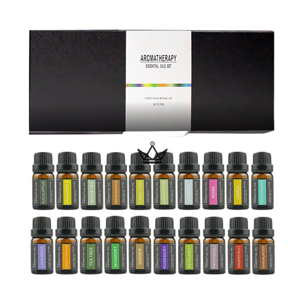 Huiles essentielles 100% naturelle - A&S - - Diffuseur Huiles - Cadeau, Noël, Anniversaire, Original - Atelier Atypique