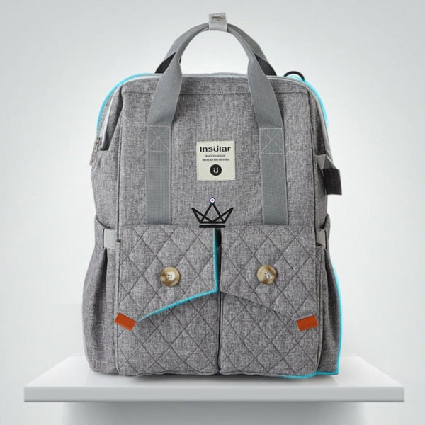 Sac de maternité / à langer - INSÜLAR - - sac de maternité - Cadeau, Noël, Anniversaire, Original - Atelier Atypique