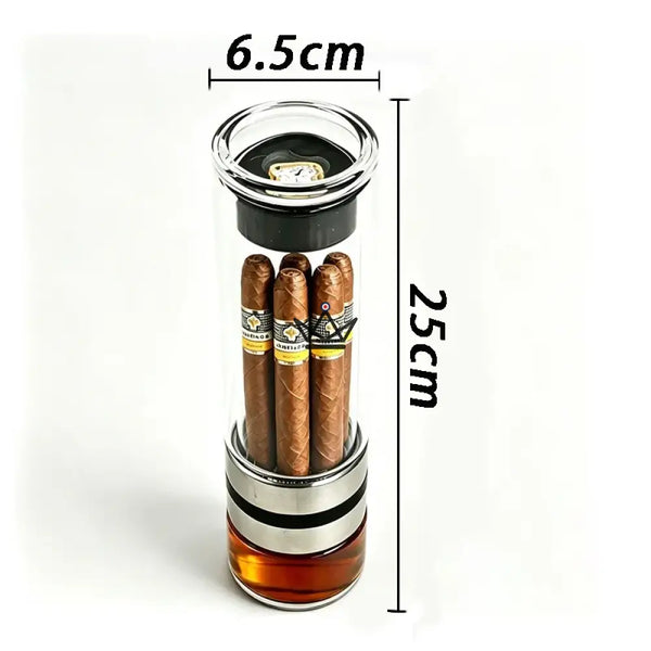 Borosilicate Glass Cigar Infuser 3-5 Cigars — INFUSIO CALICE – 4/6