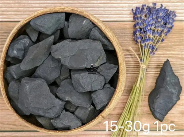 Raw collectible minerals, natural stones sold individually or in bags — LITHOS, Shungite / 50 g pouch