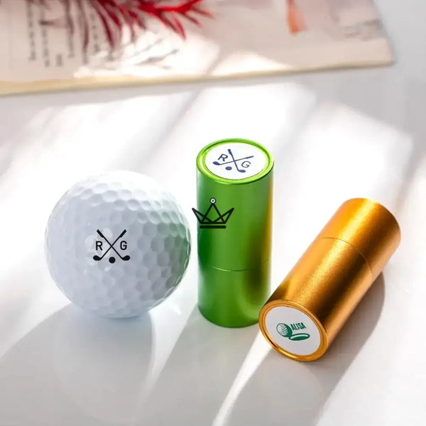 Customizable golf ball stamp, monogram or logo — PAR – 11/12