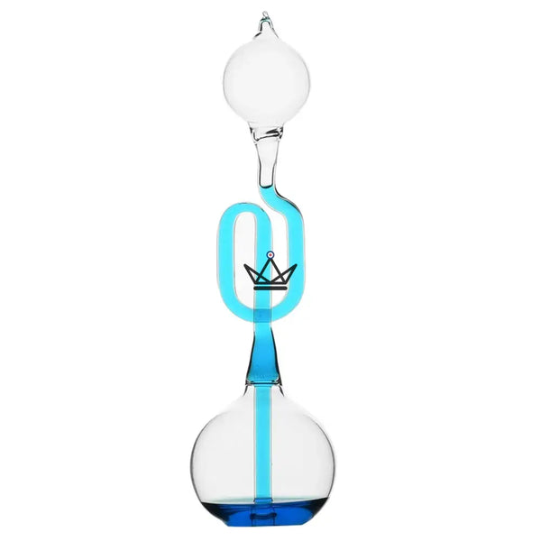 Glass Franklin's boiling point, blue liquid that boils in your hand — HEAT