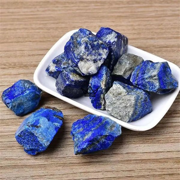 Raw collectible minerals, natural stones sold individually or in bags — LITHOS, Lapis Lazuli / 1 piece