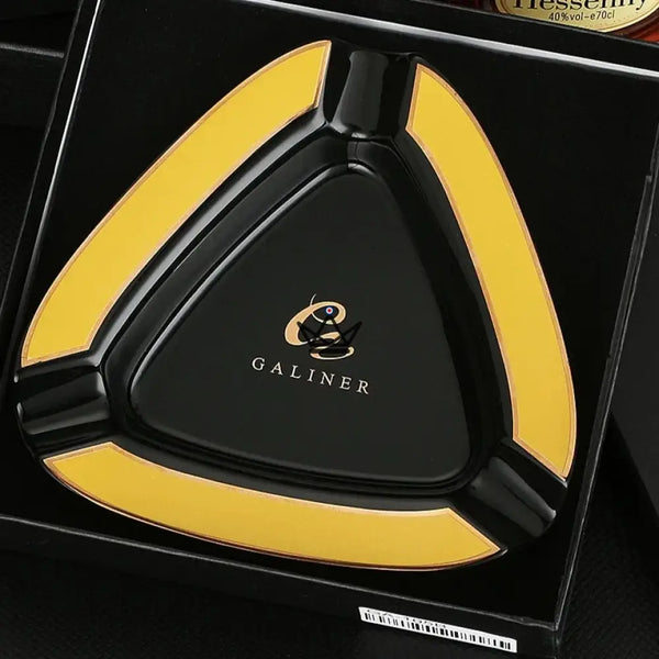 Cendrier à Cigare en céramique - Triade Elegance - - cendrier - Cadeau, Noël, Anniversaire, Original, Fête des pères, fête des mères - Atelier Atypique