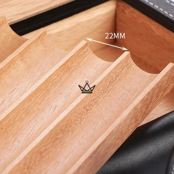 Etui de voyage cuir 4 cigares - HUTCH - - Etui à cigare Out - Cadeau, Noël, Anniversaire, Original - Atelier Atypique