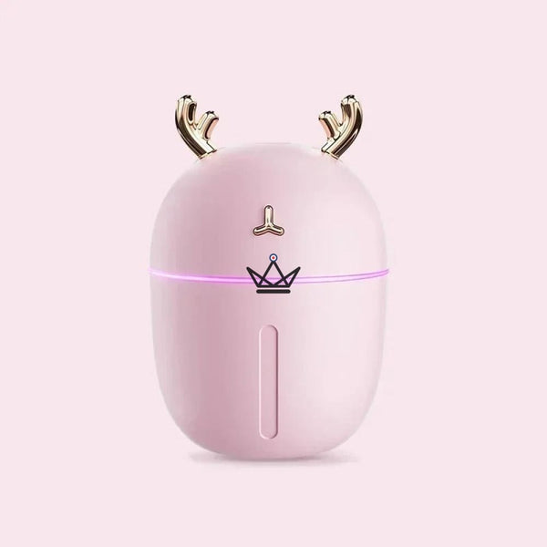 YAKO Essential Oil Diffuser - Little Fawn LED 3 Colors, Pink