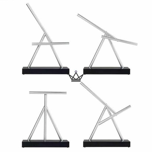 Pendule de Newton Bâton – Sculpture Scientifique et Fascinante - - - Cadeau, Noël, Anniversaire, Original, Fête des pères, fête des mères - Atelier Atypique