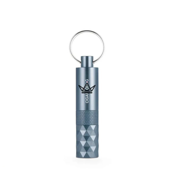 Diamond-faceted cigar punch keychain, 5 colors — FACETTE – 16/21