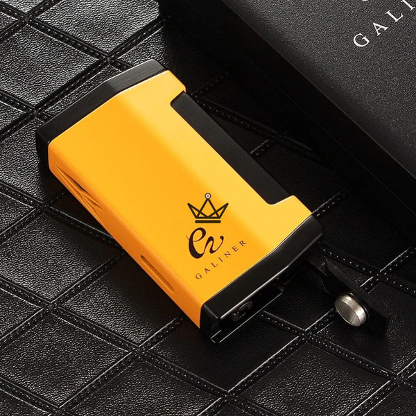 Briquet Chalumeau 2 Torches - GOLDYR - - Briquet Out - Cadeau, Noël, Anniversaire, Original - Atelier Atypique