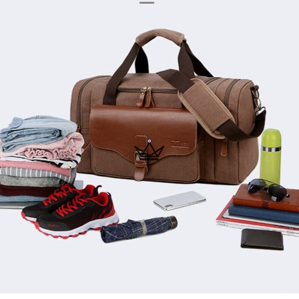 Sac de voyage vintage - Jordan - - Sac de voyage Weekender - Cadeau, Noël, Anniversaire, Original - Atelier Atypique