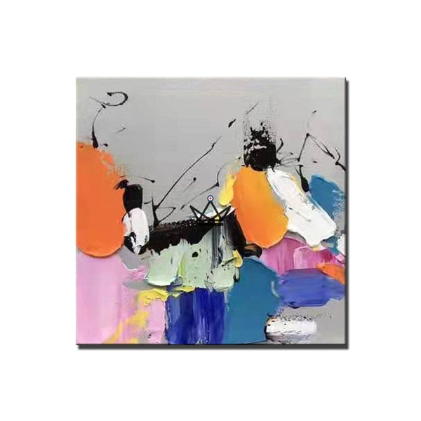 Peinture à l'huile sur toile XXL - Fusion Chromatique - - toile - Cadeau, Noël, Anniversaire, Original - Atelier Atypique