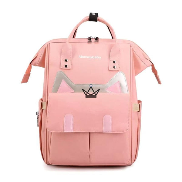 Maternity / Diaper backpack — KITTEN, Pink