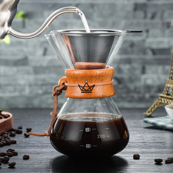 Cafetière Chemex Style de 3-4 tasses - INFINITE - - Cafetière - Cadeau, Noël, Anniversaire, Original - Atelier Atypique