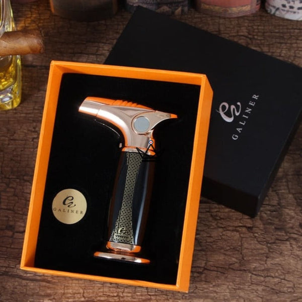 Briquet Chalumeau Torche XXL - BLAZON - - Briquet - Cadeau, Noël, Anniversaire, Original - Atelier Atypique