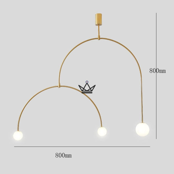 Lustre Suspension - Balance - - luminaire - Cadeau, Noël, Anniversaire, Original - Atelier Atypique