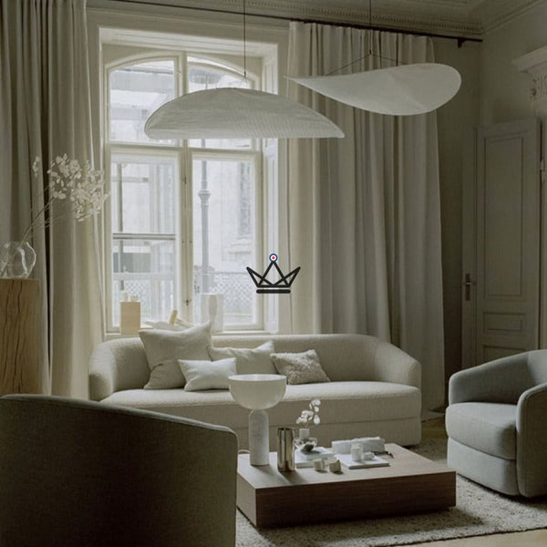 Lustre suspension - Tyvek Tense - - luminaire - Cadeau, Noël, Anniversaire, Original - Atelier Atypique