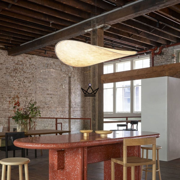 Lustre suspension - Tyvek Tense - - luminaire - Cadeau, Noël, Anniversaire, Original - Atelier Atypique