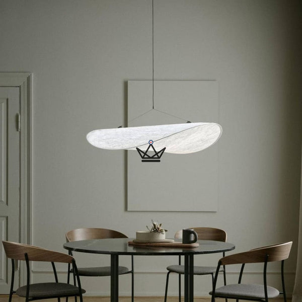 Lustre suspension - Tyvek Tense - - luminaire - Cadeau, Noël, Anniversaire, Original - Atelier Atypique