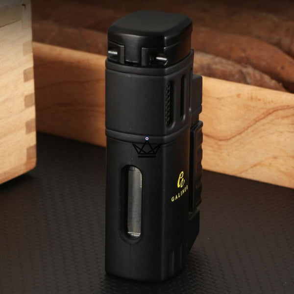 Briquet Chalumeau - 4 Torches FURY - - Briquet Out - Cadeau, Noël, Anniversaire, Original - Atelier Atypique