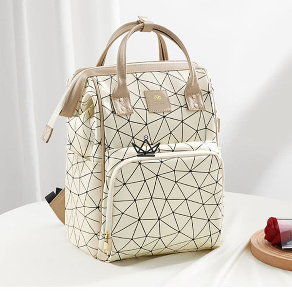 Sac à dos de Maternité / à langer - GEOMETRIX - - sac de maternité - Cadeau, Noël, Anniversaire, Original - Atelier Atypique