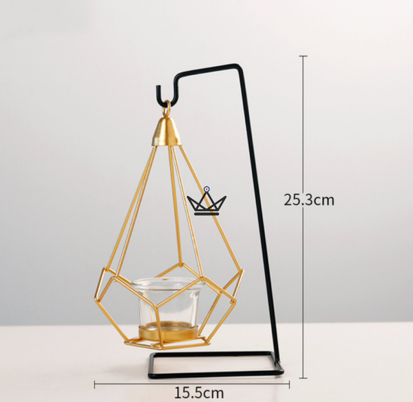 Bougeoir en suspension - GEOTRIK - Atelier Atypique