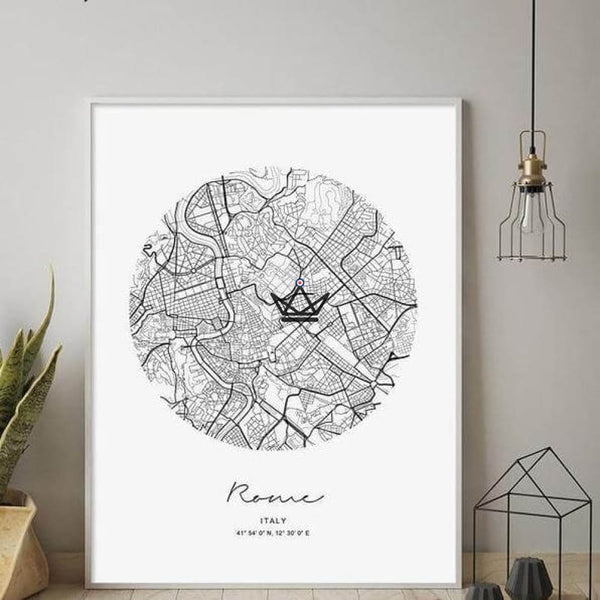 Affiches Villes - CityWorld - Atelier Atypique