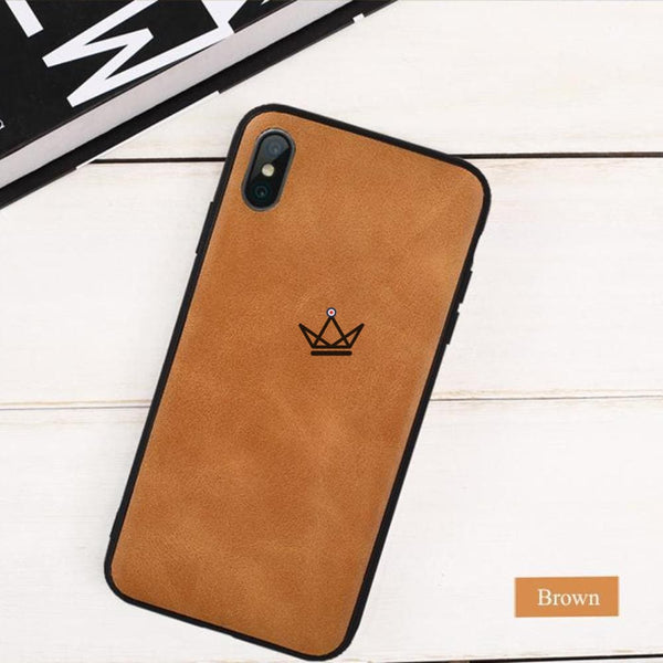 Coque en cuir pour iPhone XS MAX - Atelier Atypique