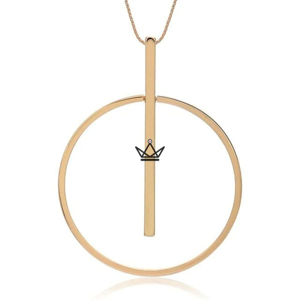 Collier - CIRCLE BAR - Atelier Atypique